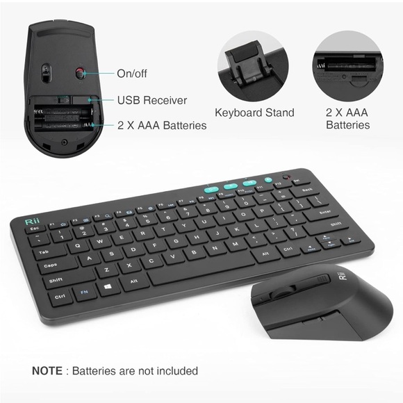 Wireless Keyboard & Mouse - Picture 2 of 7